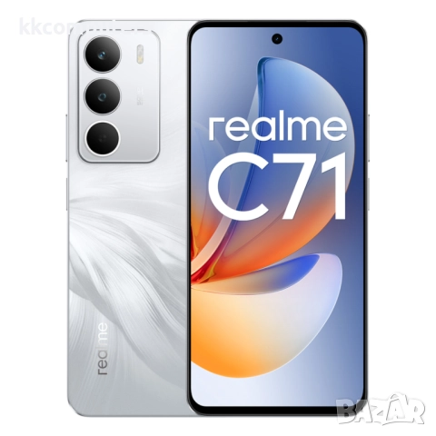 ЧАСТИ ЗА Смартфон GSM REALME C71 WHITE RMX5303 6.67 ", 256 GB, RAM 8 GB, 50 MP