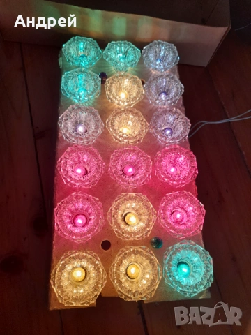 Стари лампи,лампички за елха #5, снимка 4 - Други ценни предмети - 53726606