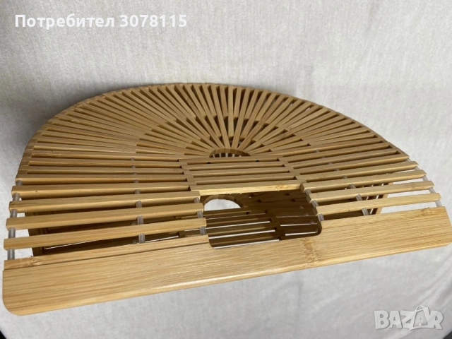 Дървена лятна чанта , снимка 4 - Чанти - 54090998