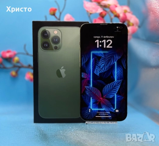 Apple iPhone 13 Pro Max, 128GB, 5G, Alpine Green  