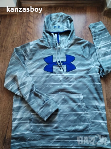 Under Armour Men's Armour Fleece - мъжки суичър L, снимка 4 - Спортни дрехи, екипи - 53036414