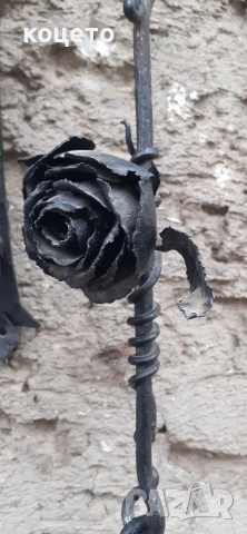 уникална камбана за порта ковано желязо, снимка 8 - Антикварни и старинни предмети - 52875925