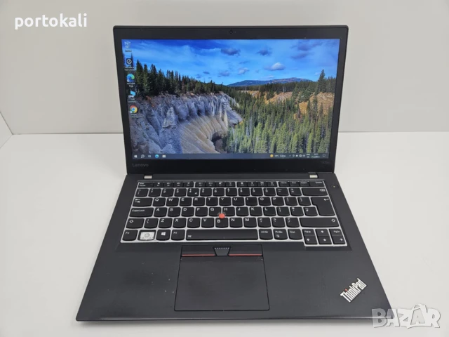 +ГАРАНЦИЯ! Лаптоп Lenovo T470s Intel Core i5-7300U / 8GB RAM / 128GB SSD, снимка 3 - Лаптопи за работа - 50458481