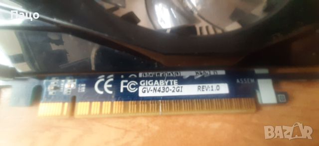 GIGABYTE GeForce GT 430 2GB, снимка 9 - Видеокарти - 45403732