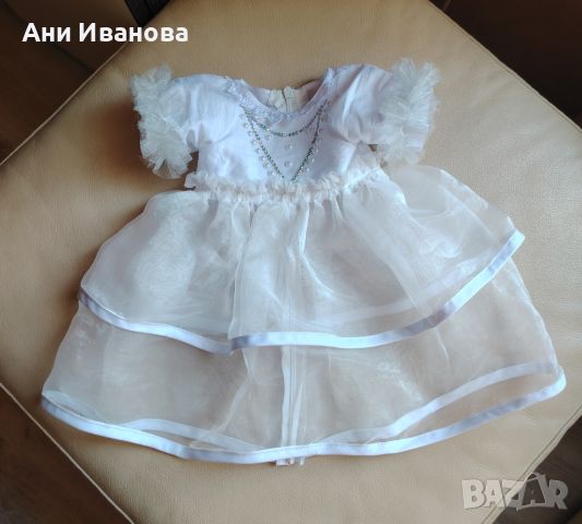 Булчинска рокля за кукла, снимка 1 - Подаръци за сватба - 46290528