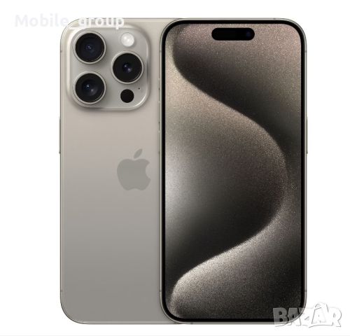 #iPhone 15 Pro 256GB Black Titanium / Blue Titanium / Natural Titanium / White Titanium, нов, снимка 1 - Apple iPhone - 46377489