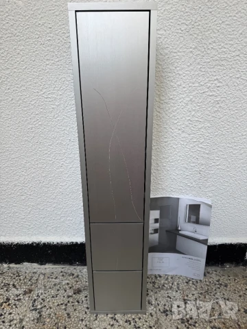 Премиум Алуминиев Модул/Шкаф за Вграждане в Тоалетна/Баня Emco ASIS Public, с Push Механизми!