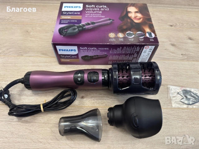 Електрическа четка Philips Style Care 800 W, Керамично покритие, снимка 6 - Сешоари - 53938012