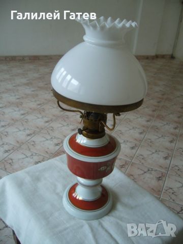 Стара Газена Лампа, снимка 4 - Настолни лампи - 45578841