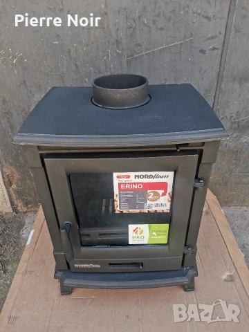 Нова чугунена печка 7kW , снимка 2 - Камини - 54195703