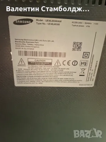 Смарт телевизор Samsung UE40J6300aw на части, снимка 2 - Части и Платки - 48652302