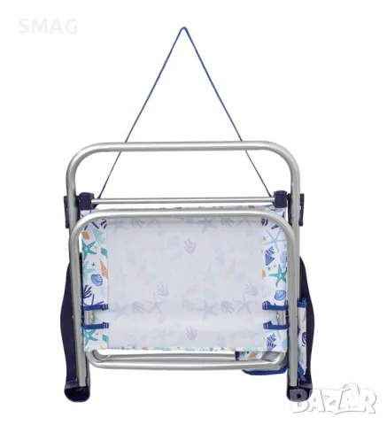 Долно дъно за плажен стол с дръжки и джоб 59x62x64cm S_1234869, снимка 4 - Къмпинг мебели - 50045670