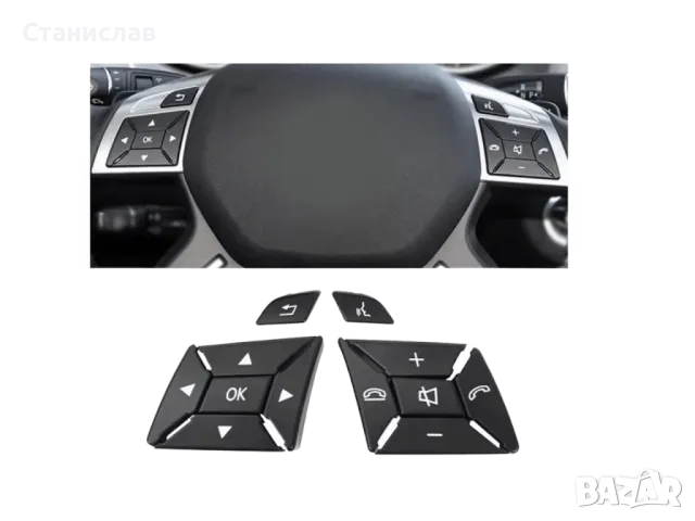 Mercedes ML-Class W166 Капачета за волан , снимка 2 - Части - 50250985