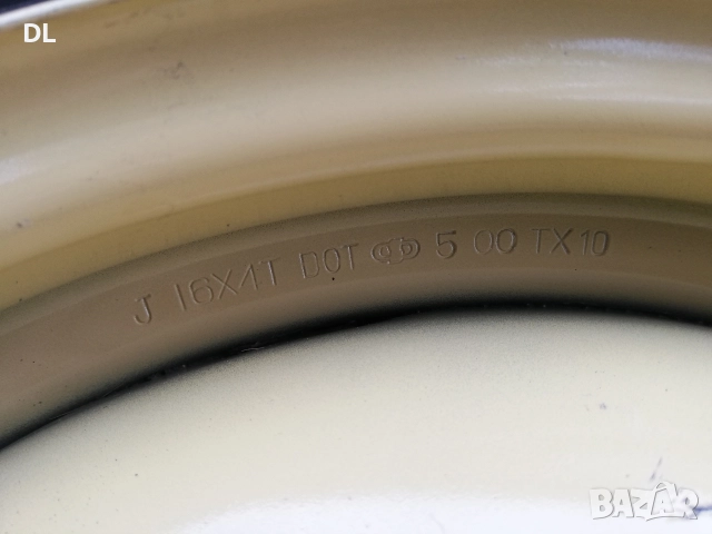 16 4x100, 16 4х100 Патерица Резервна гума, Тойота Мазда Сузуки Хюндай Пежо Кия Опел , снимка 4 - Гуми и джанти - 47711323