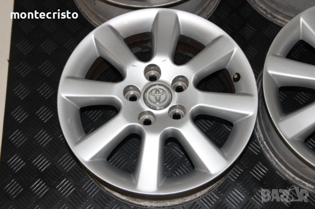 Алуминиеви джанти Toyota Avensis T25 T250 (2003-2009г.) 16 цола / 54.1 / 5x100 / 42611-05230, снимка 4 - Гуми и джанти - 53933187