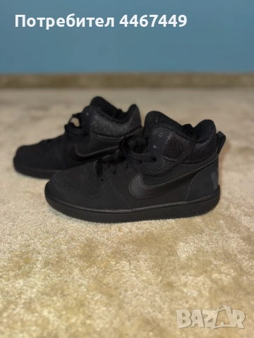 НОВИ детски маратонки  Nike Court Borough Mid 2, снимка 5 - Детски маратонки - 52604704