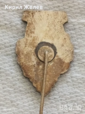 Стара рядка значка W*JNSOCIETEIT от соца за КОЛЕКЦИЯ ДЕКОРАЦИЯ 30423, снимка 5 - Колекции - 50721628