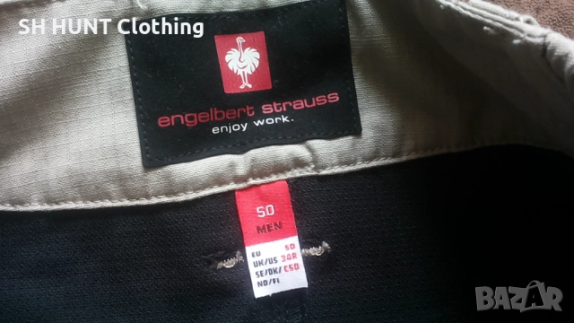 Engelbert Strauss Stretch Trouser размер 50 / M работен панталон с от части еластична материя W4-673, снимка 14 - Панталони - 52755214
