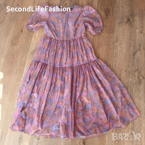 & Other Stories дълга ефирна рокля колекция пролет лято 2026 размер S, снимка 2 - Рокли - 54155050