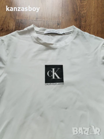 calvin klein - страхотна мъжка тениска S, снимка 4 - Тениски - 50673757