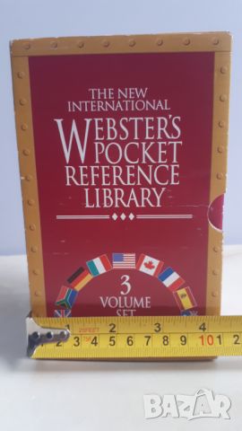 Webster's Pocket Reference Library - комплект тъклонвен, синонимен и правописен речник на английски, снимка 10 - Чуждоезиково обучение, речници - 45751369