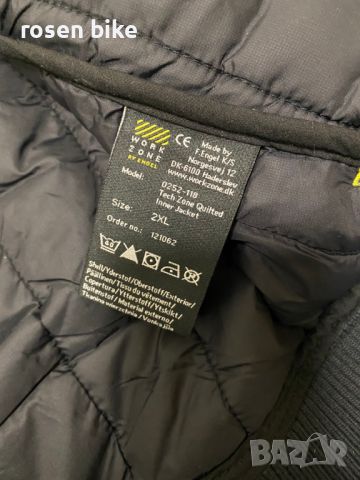 ''Engel - Tech Zone quilted jacket''оригинално мъжко работно яке ХЛ ра, снимка 6 - Якета - 45404644