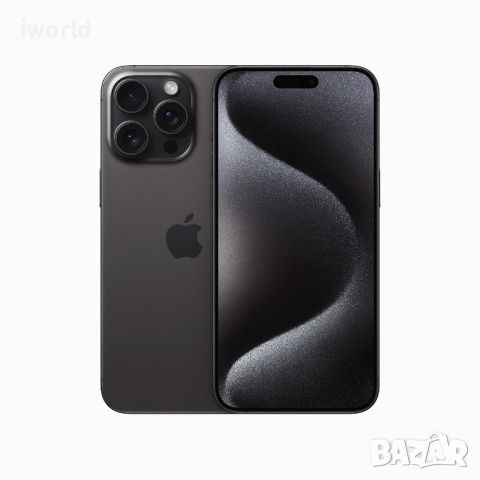 НЕРАЗПЕЧАТАН❗️36М ГАРАНЦИЯ❗️ iPhone 15 Pro Max *лизинг от 88лв/м / Black Titanium / 256гб , снимка 3 - Apple iPhone - 46383640