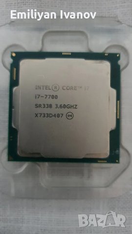 процесор intel i7 7700, снимка 1 - Процесори - 48432406