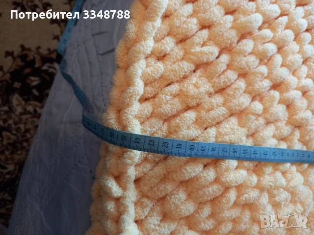 Ръчно плетено палто-жилетка!, снимка 4 - Палта, манта - 53808552