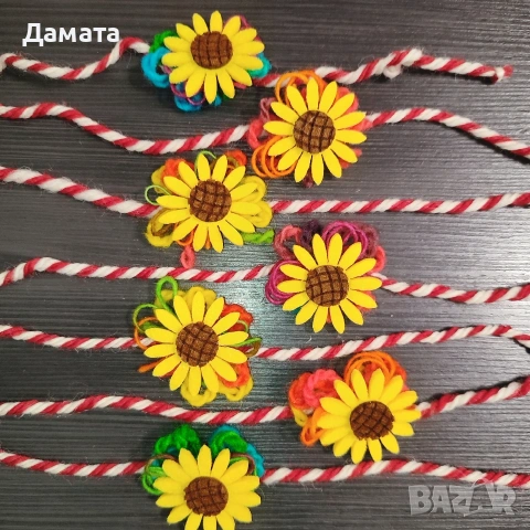 Мартенички и мартенски декорации , снимка 16 - Декорация за дома - 43942312