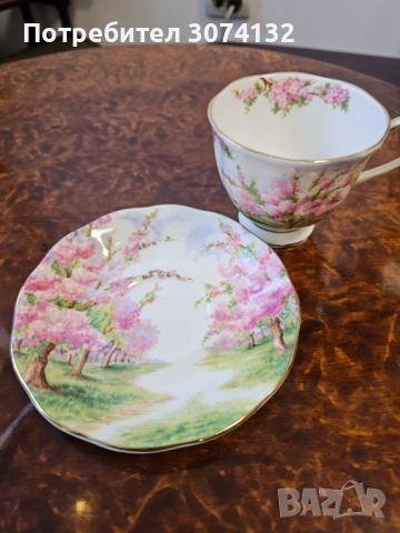 Чаша за кафе от костен порцелан, снимка 5 - Чаши - 52996860