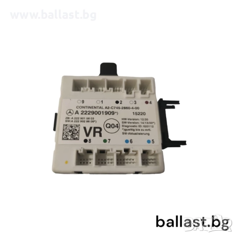 Модул предна дясна врата A2229001909 W205 W222