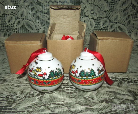 Порцеланови топки, украшения, висулки, нови, снимка 4 - Декорация за дома - 52589469