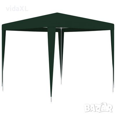 vidaXL Професионална парти шатра, 2,5x2,5 м, зелена, 90 г/м²(SKU:48512, снимка 1 - Градински мебели, декорация  - 45942184