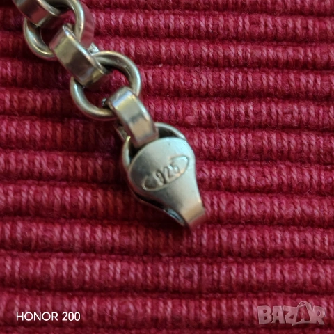 Сребърна гривна. , снимка 5 - Гривни - 53580142