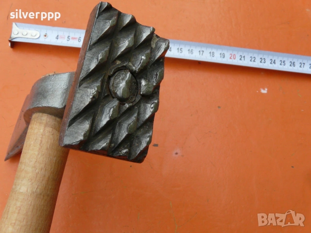  Стара месарска брадвичка - 607 , снимка 3 - Други ценни предмети - 54017413