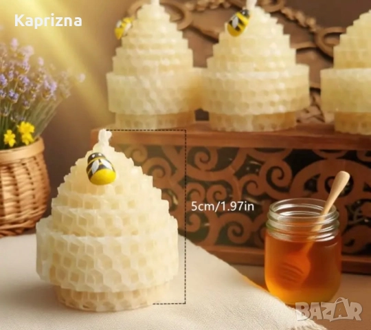 Комплект 12 ръчно изработени свещи в подаръчна кутия, снимка 7 - Декорация за дома - 51435061