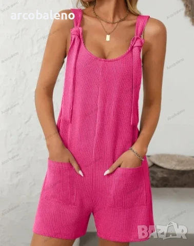 Дамски моден къс гащеризон, 10цвята , снимка 15 - Гащеризони - 51196871