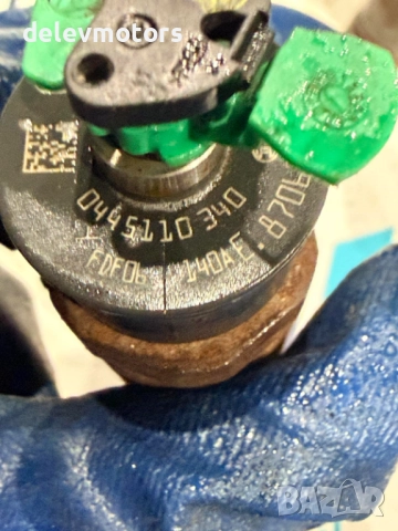 0445110340 инжектирана дюза, инжектор от Citroen C-Elysee 1.6 HDi, 92 кс., 5 скорости, 2014 г., снимка 5 - Части - 52651403