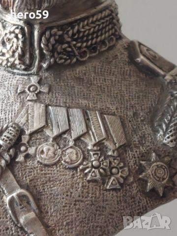 Сребърен 84 бюст на Император Николай втори.Продаден., снимка 14 - Антикварни и старинни предмети - 45102512