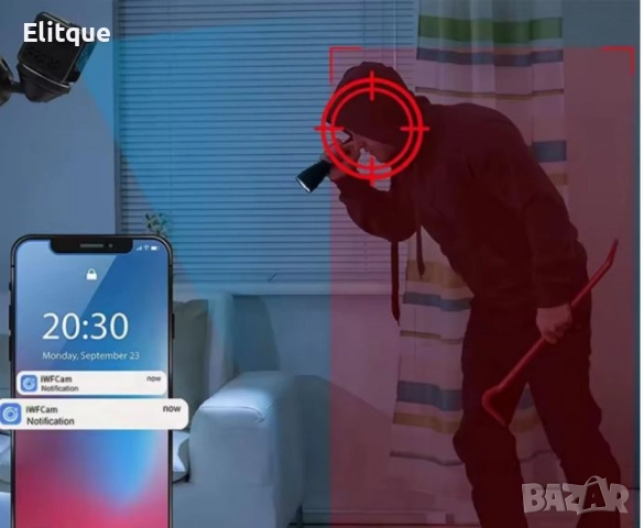 Шпионска камера HD WIFI CAMERA – Дискретно и ефективно наблюдение на всяко място, снимка 6 - Други - 52851863