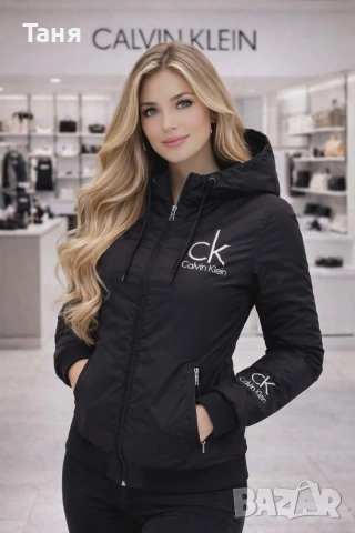 Дамско спортно яке тип Ветровка Nike, Calvin Klein , снимка 3 - Якета - 54181388
