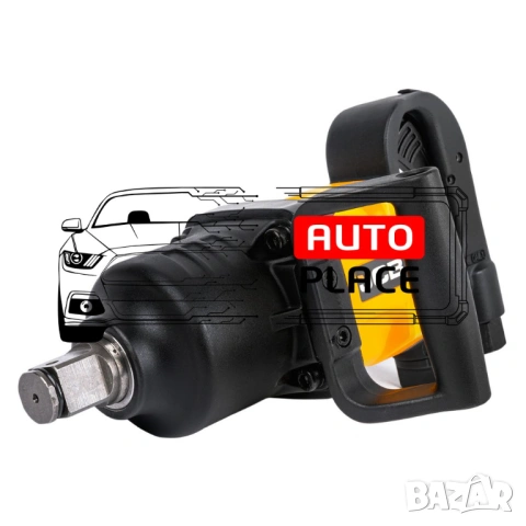 Пневматичен ударен гайковерт с къс шпиндел 1″ 2000 Nm JCB, снимка 4 - Други инструменти - 54049099