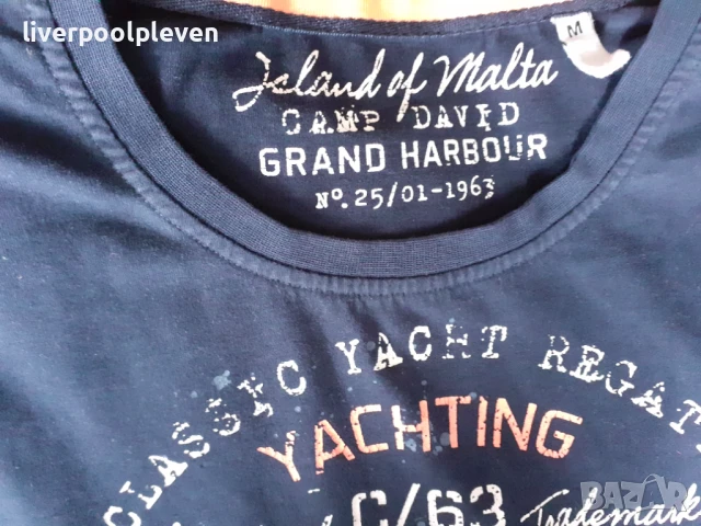 👉Camp David Original М ефектна, снимка 4 - Тениски - 50501215