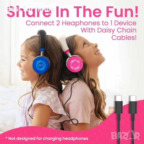 Puro Sound Labs JuniorJam Plus слушалки, снимка 4 - Bluetooth слушалки - 53934039