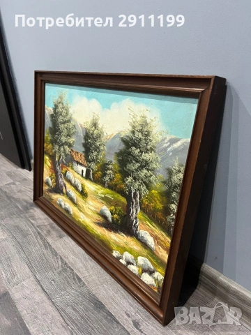 Маслена картина – пейзаж от Майорка, снимка 4 - Картини - 54269404