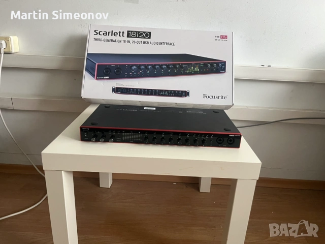 Scarlett 18i20 3rd Gen - професионален USB аудио интерфейс, снимка 3 - Други - 54184098