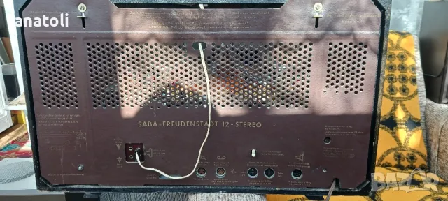 Лампово радио Saba freudenstadt 12-stereo, снимка 10 - Радиокасетофони, транзистори - 48833382