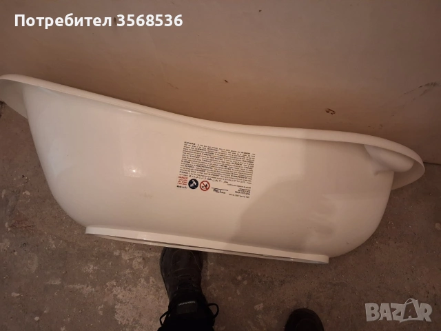 Детско,ново сгъваемо легло и нова ваничка, снимка 3 - Бебешки легла и матраци - 53851192