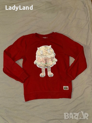 Детска блуза със светлоотразителна картинка , снимка 3 - Детски Блузи и туники - 53328458